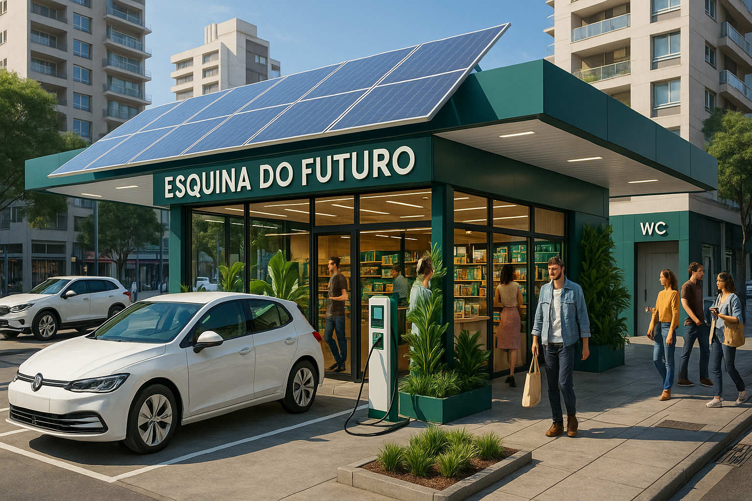 Esquina do Futuro: Inovação Sustentável que Está Revolucionando o Setor de Combustíveis no Brasil